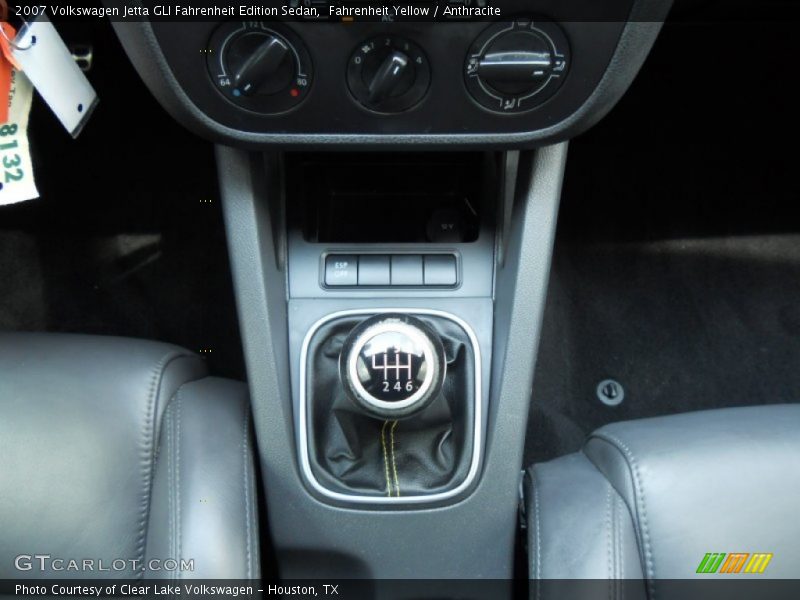  2007 Jetta GLI Fahrenheit Edition Sedan 6 Speed Manual Shifter