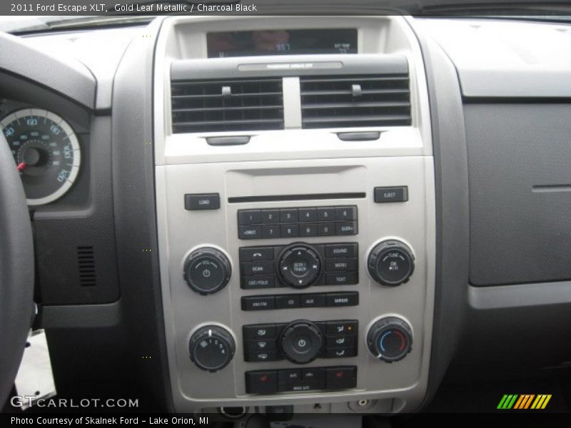Gold Leaf Metallic / Charcoal Black 2011 Ford Escape XLT