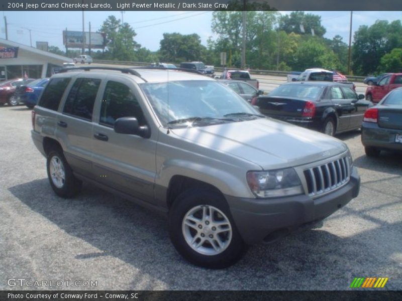 Light Pewter Metallic / Dark Slate Gray 2004 Jeep Grand Cherokee Laredo