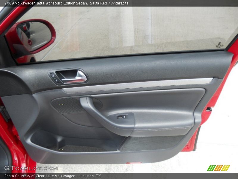 Door Panel of 2009 Jetta Wolfsburg Edition Sedan