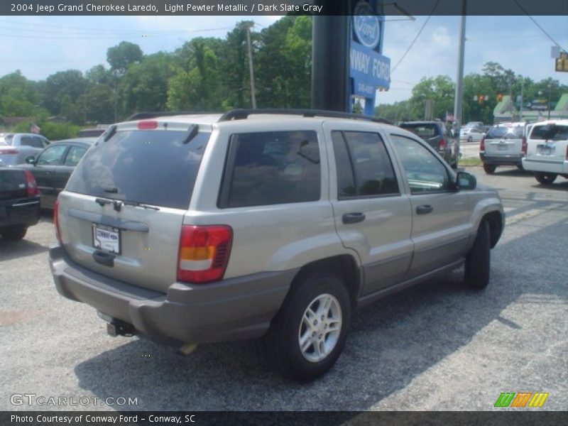 Light Pewter Metallic / Dark Slate Gray 2004 Jeep Grand Cherokee Laredo