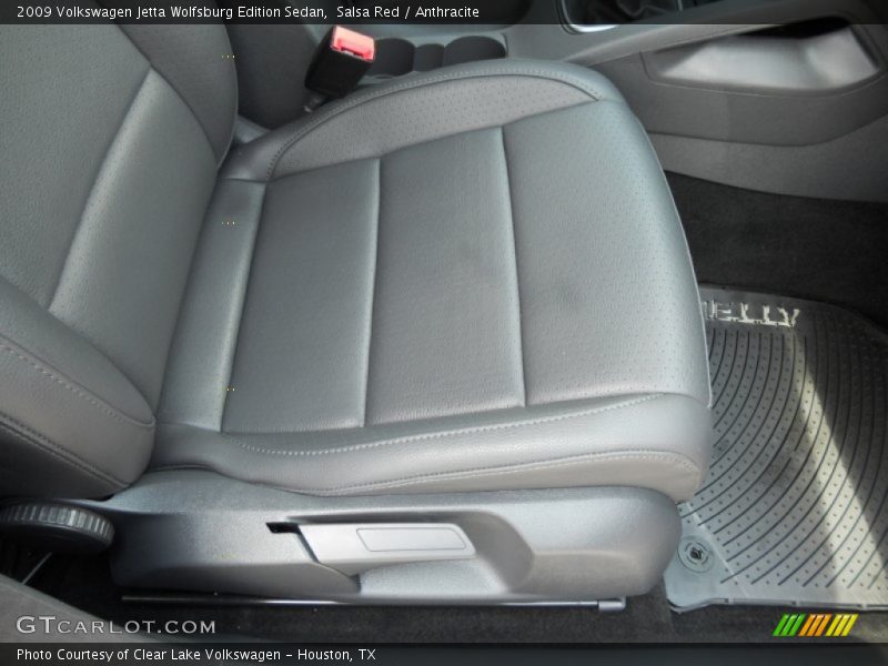 Salsa Red / Anthracite 2009 Volkswagen Jetta Wolfsburg Edition Sedan