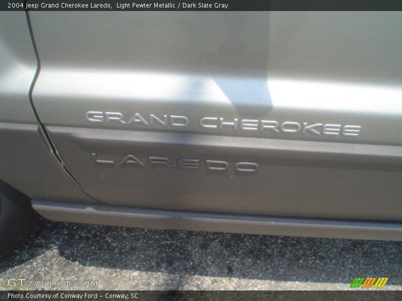 Light Pewter Metallic / Dark Slate Gray 2004 Jeep Grand Cherokee Laredo