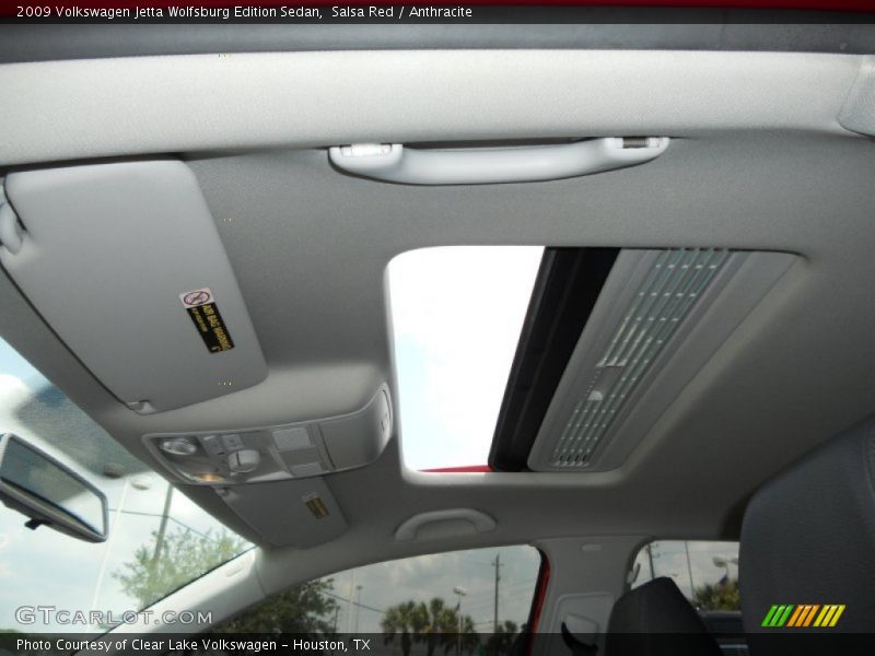 Salsa Red / Anthracite 2009 Volkswagen Jetta Wolfsburg Edition Sedan