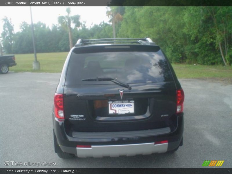 Black / Ebony Black 2006 Pontiac Torrent AWD