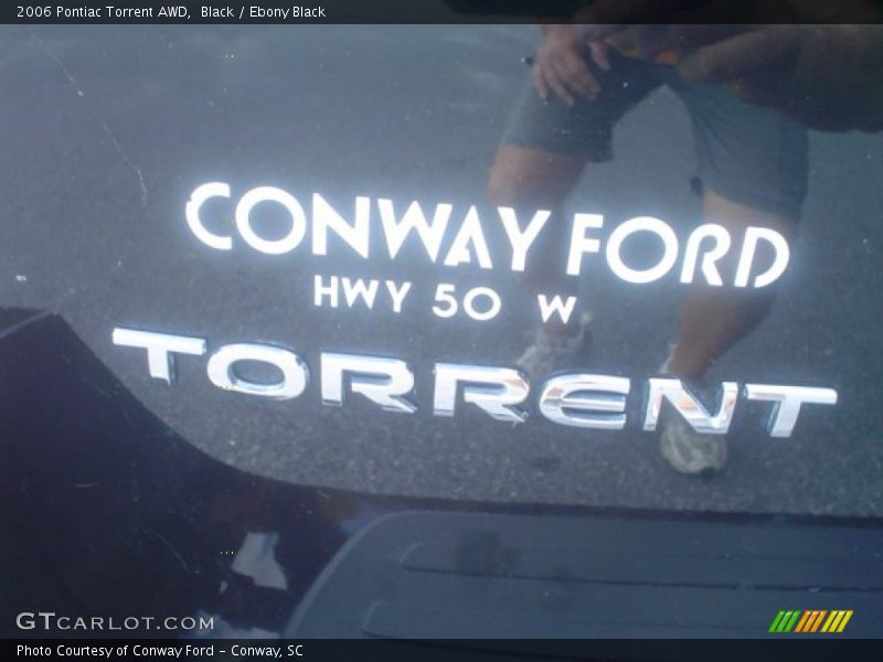 Black / Ebony Black 2006 Pontiac Torrent AWD