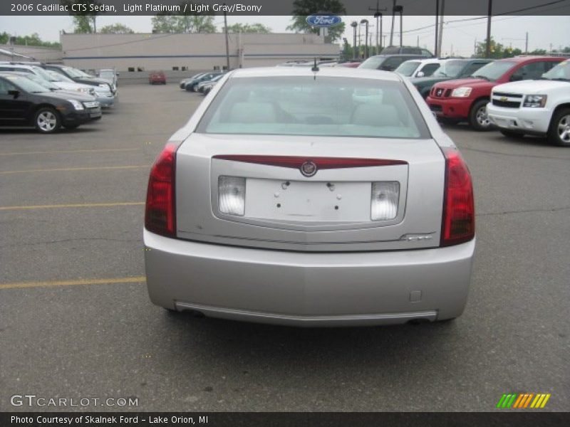 Light Platinum / Light Gray/Ebony 2006 Cadillac CTS Sedan