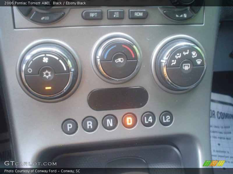 Black / Ebony Black 2006 Pontiac Torrent AWD