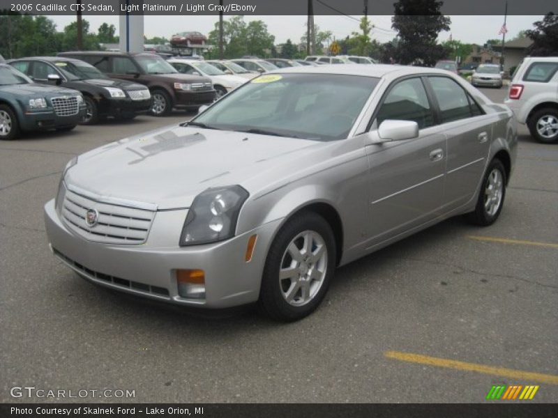 Light Platinum / Light Gray/Ebony 2006 Cadillac CTS Sedan