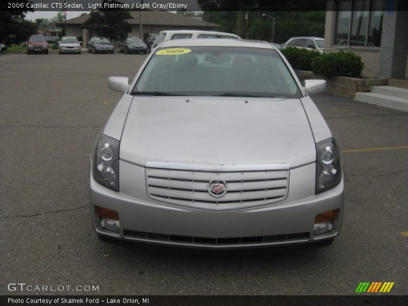 Light Platinum / Light Gray/Ebony 2006 Cadillac CTS Sedan
