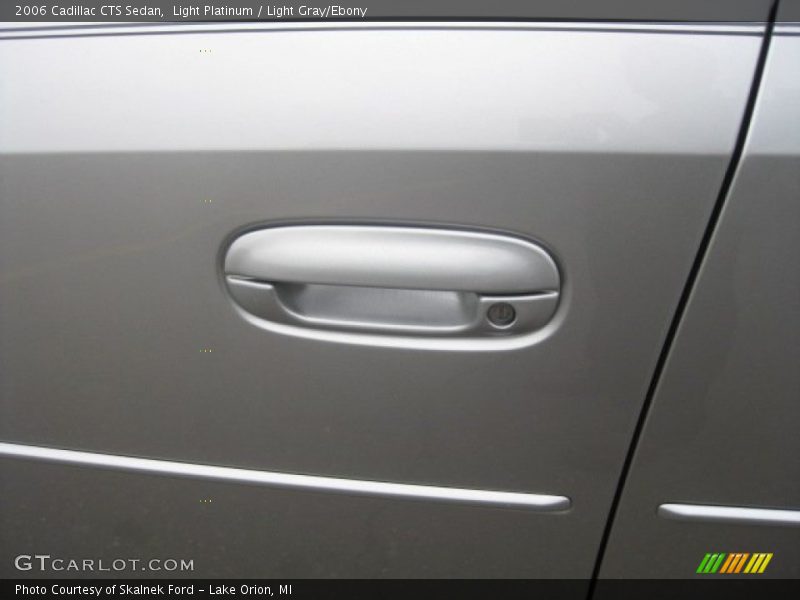 Light Platinum / Light Gray/Ebony 2006 Cadillac CTS Sedan