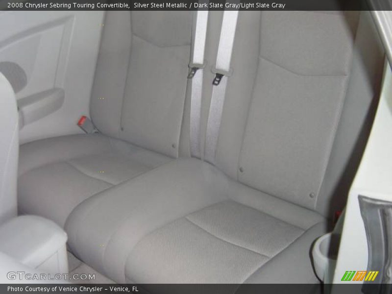 Silver Steel Metallic / Dark Slate Gray/Light Slate Gray 2008 Chrysler Sebring Touring Convertible