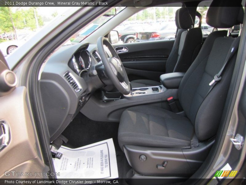  2011 Durango Crew Black Interior