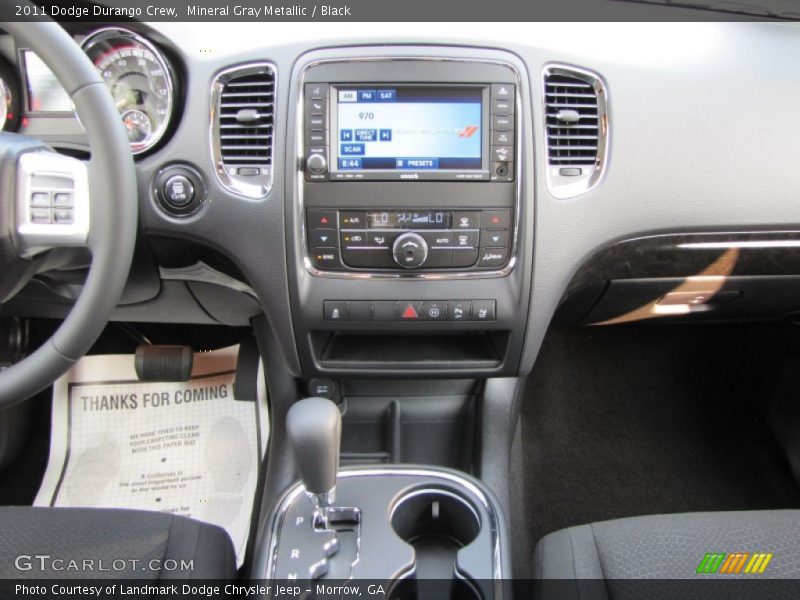 Controls of 2011 Durango Crew