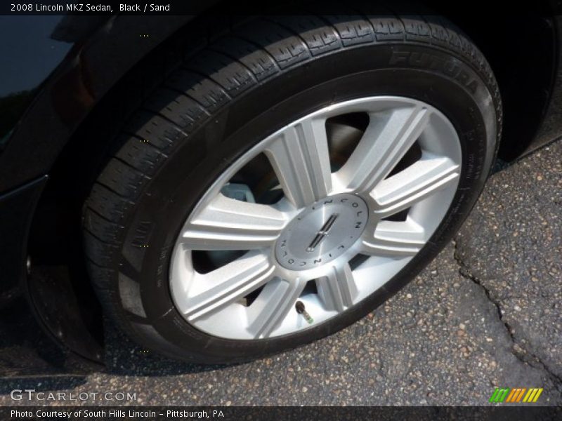 Black / Sand 2008 Lincoln MKZ Sedan
