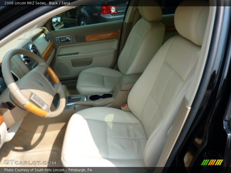Black / Sand 2008 Lincoln MKZ Sedan