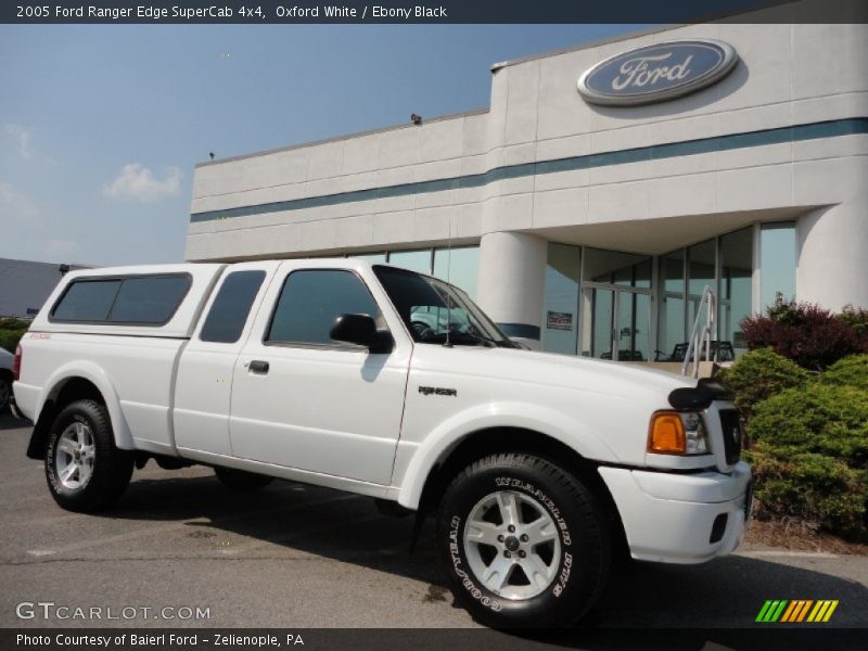 Oxford White / Ebony Black 2005 Ford Ranger Edge SuperCab 4x4