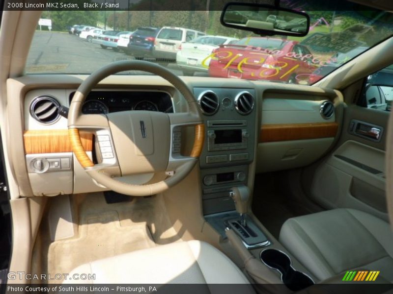 Black / Sand 2008 Lincoln MKZ Sedan