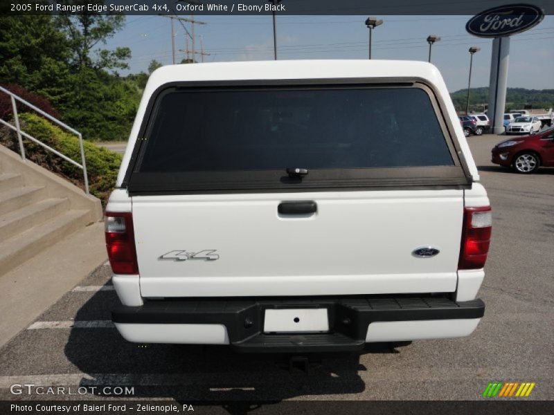 Oxford White / Ebony Black 2005 Ford Ranger Edge SuperCab 4x4