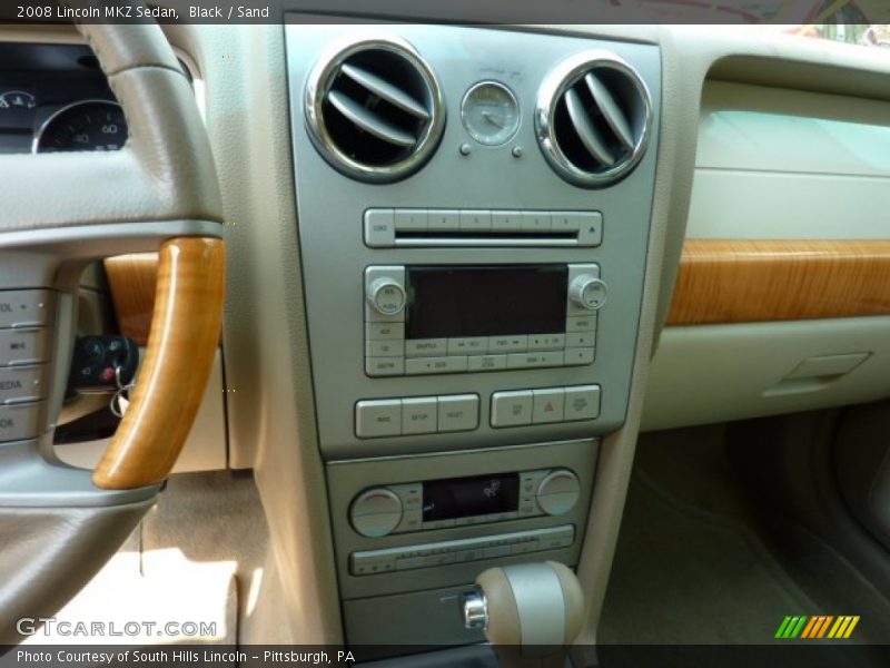Black / Sand 2008 Lincoln MKZ Sedan