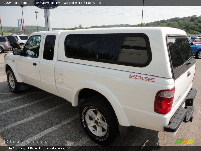 Oxford White / Ebony Black 2005 Ford Ranger Edge SuperCab 4x4