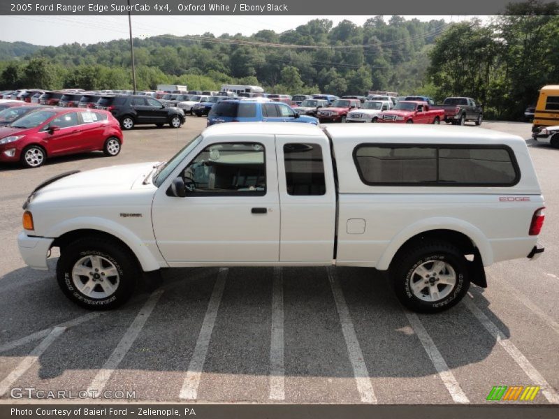Oxford White / Ebony Black 2005 Ford Ranger Edge SuperCab 4x4