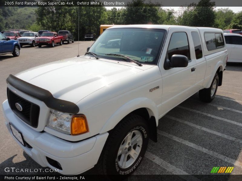 Oxford White / Ebony Black 2005 Ford Ranger Edge SuperCab 4x4