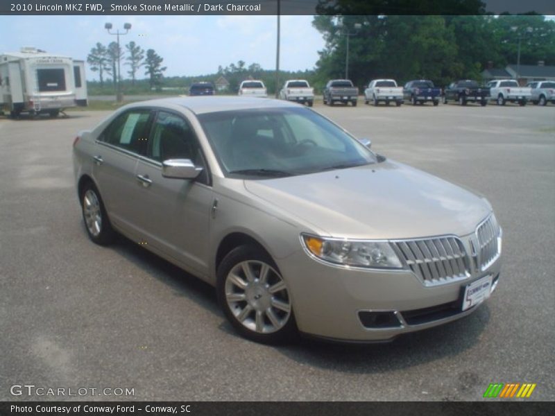 Smoke Stone Metallic / Dark Charcoal 2010 Lincoln MKZ FWD
