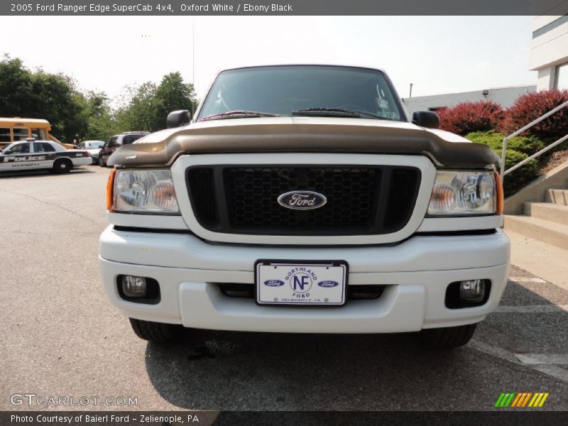 Oxford White / Ebony Black 2005 Ford Ranger Edge SuperCab 4x4