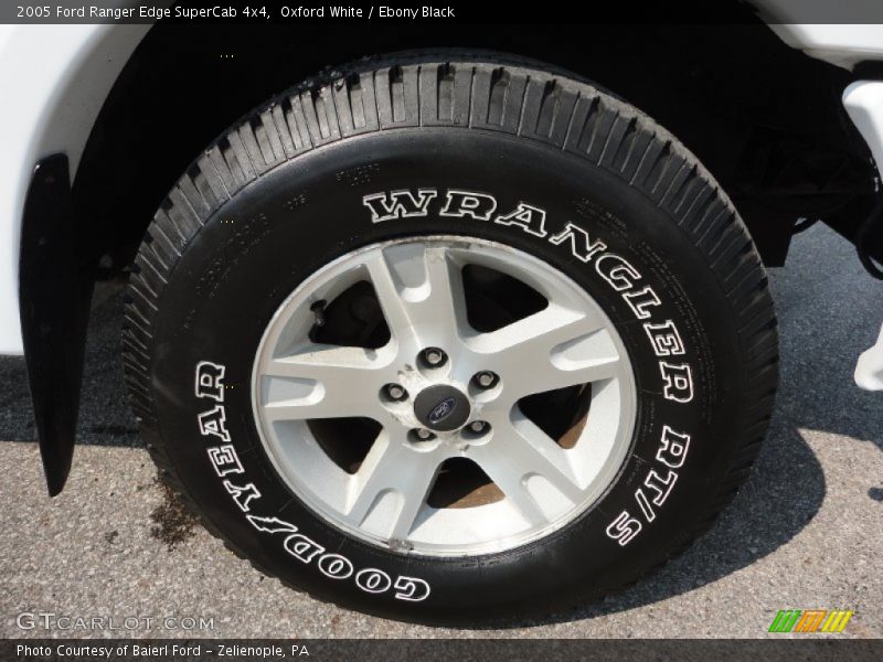 Oxford White / Ebony Black 2005 Ford Ranger Edge SuperCab 4x4