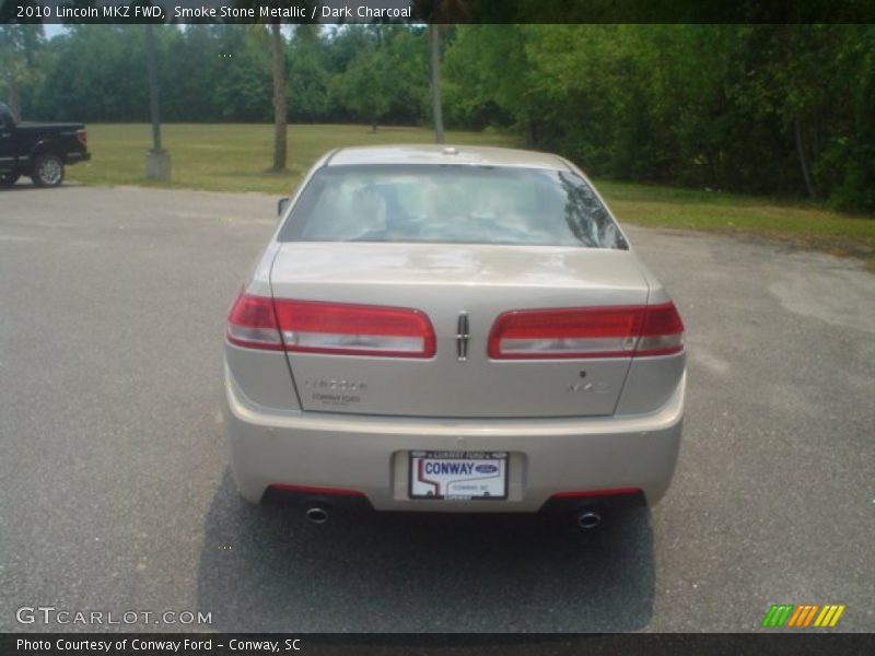 Smoke Stone Metallic / Dark Charcoal 2010 Lincoln MKZ FWD