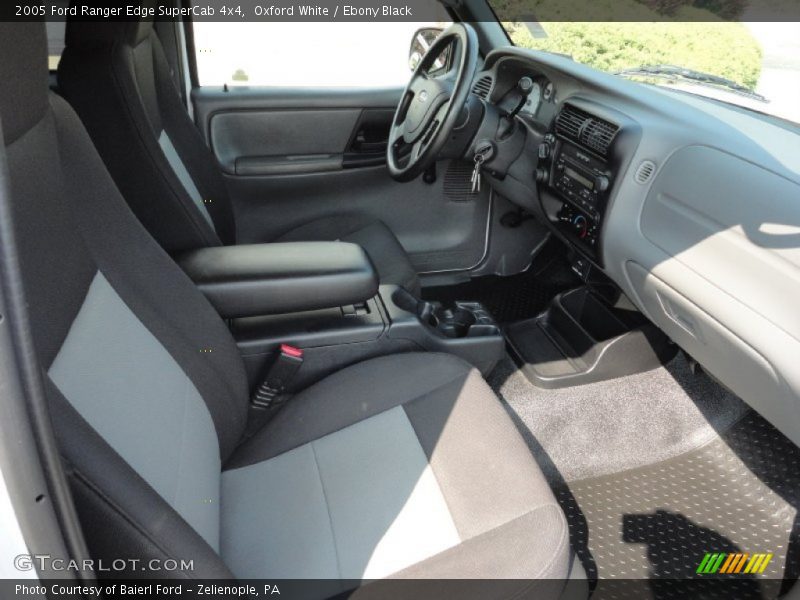 Oxford White / Ebony Black 2005 Ford Ranger Edge SuperCab 4x4