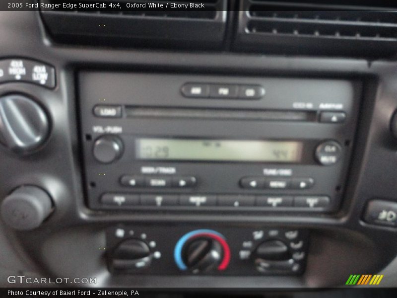 Oxford White / Ebony Black 2005 Ford Ranger Edge SuperCab 4x4