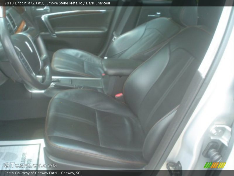 Smoke Stone Metallic / Dark Charcoal 2010 Lincoln MKZ FWD