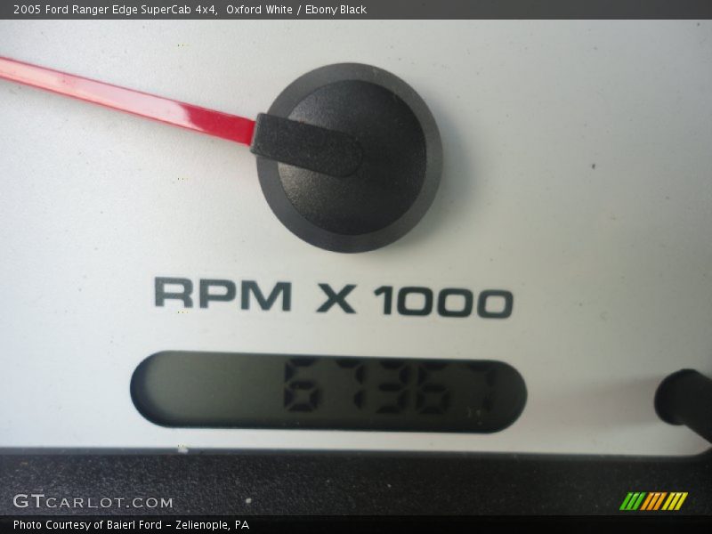 Oxford White / Ebony Black 2005 Ford Ranger Edge SuperCab 4x4
