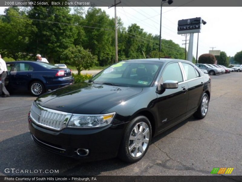 Black / Dark Charcoal 2008 Lincoln MKZ Sedan