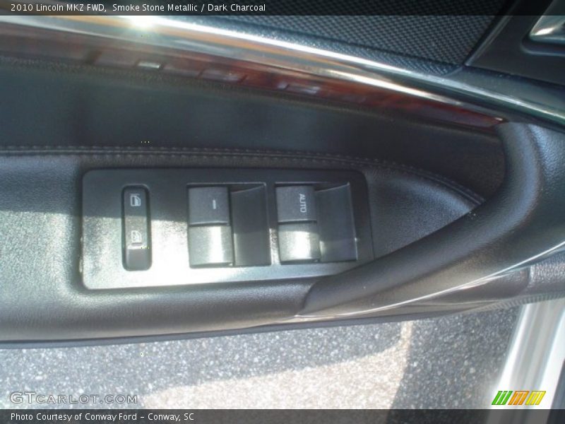 Smoke Stone Metallic / Dark Charcoal 2010 Lincoln MKZ FWD