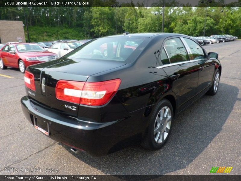 Black / Dark Charcoal 2008 Lincoln MKZ Sedan