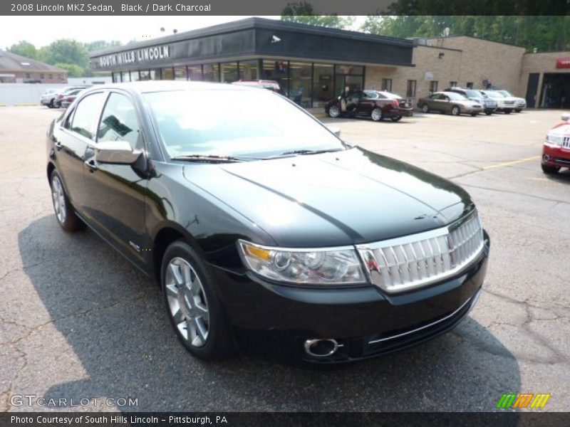 Black / Dark Charcoal 2008 Lincoln MKZ Sedan