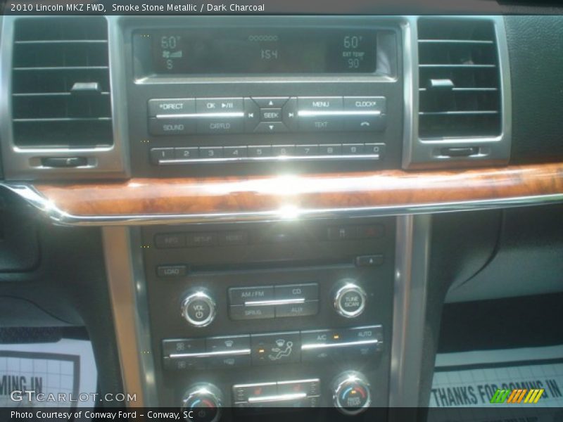 Smoke Stone Metallic / Dark Charcoal 2010 Lincoln MKZ FWD