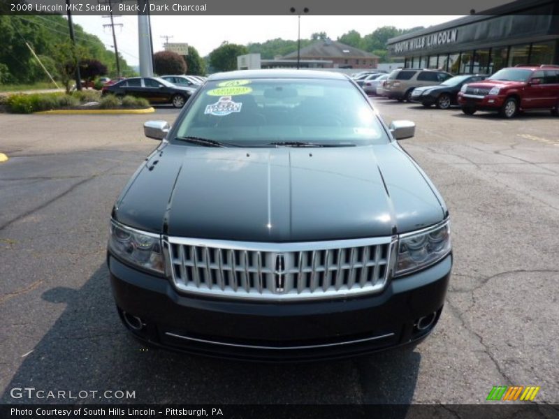 Black / Dark Charcoal 2008 Lincoln MKZ Sedan