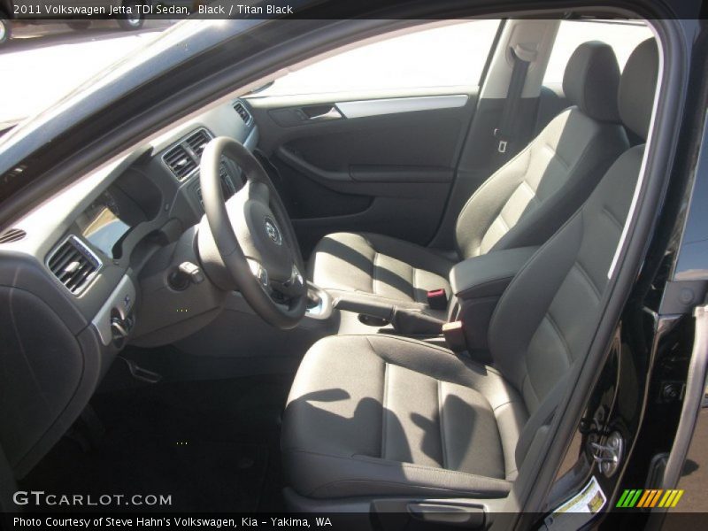 Black / Titan Black 2011 Volkswagen Jetta TDI Sedan