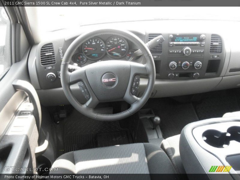Dashboard of 2011 Sierra 1500 SL Crew Cab 4x4
