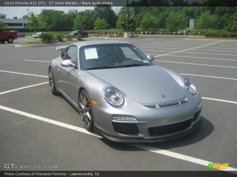 GT Silver Metallic / Black w/Alcantara 2010 Porsche 911 GT3