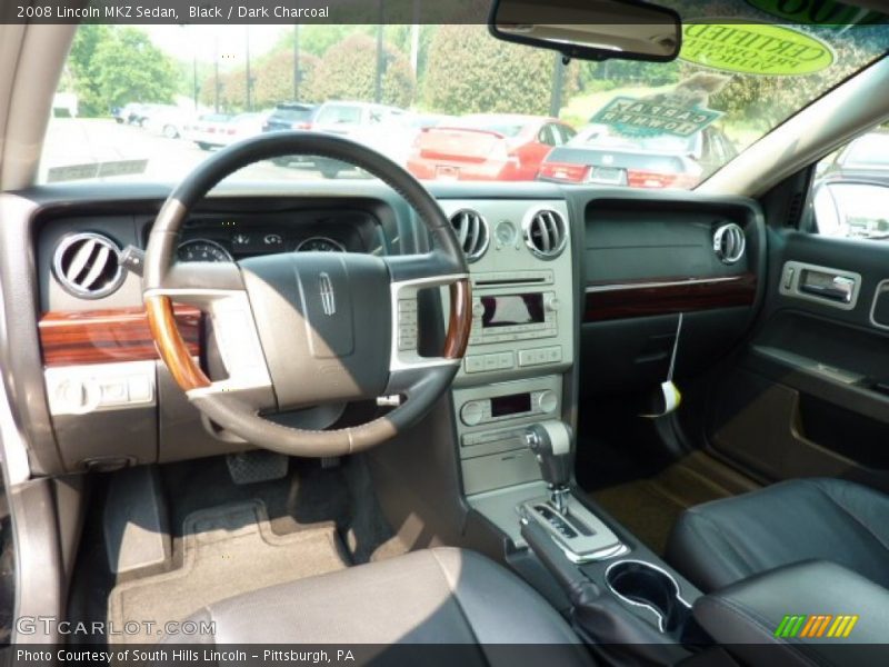 Black / Dark Charcoal 2008 Lincoln MKZ Sedan
