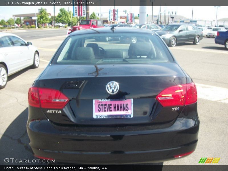 Black / Titan Black 2011 Volkswagen Jetta TDI Sedan