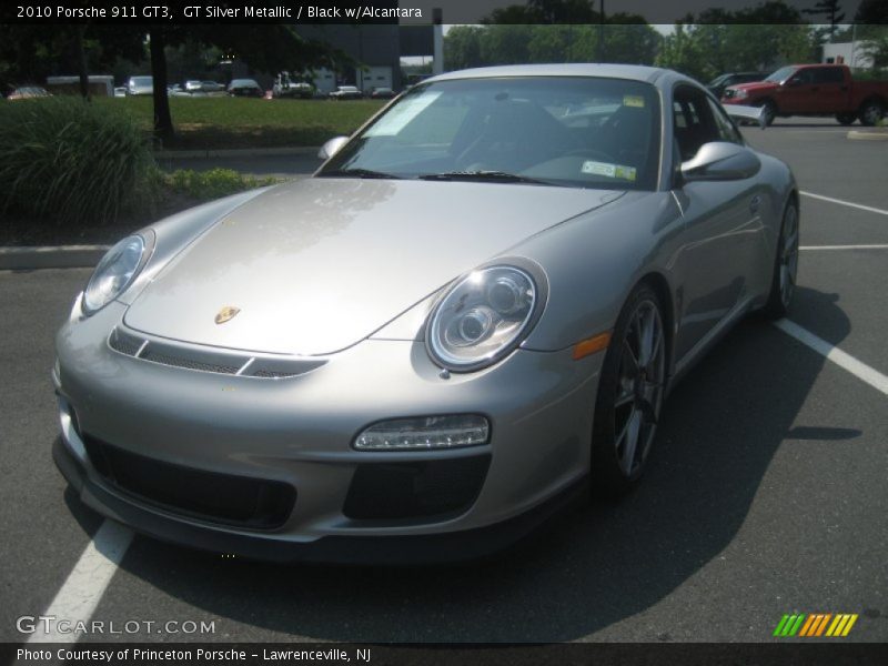 GT Silver Metallic / Black w/Alcantara 2010 Porsche 911 GT3