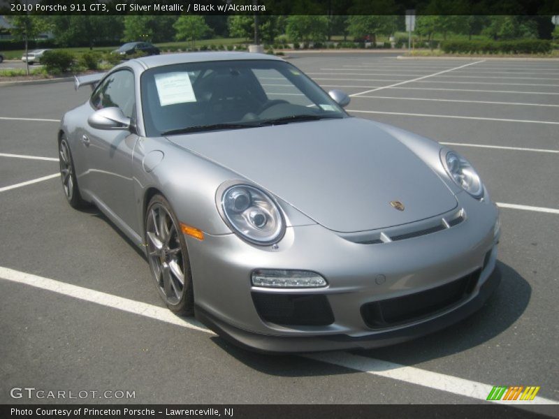 GT Silver Metallic / Black w/Alcantara 2010 Porsche 911 GT3