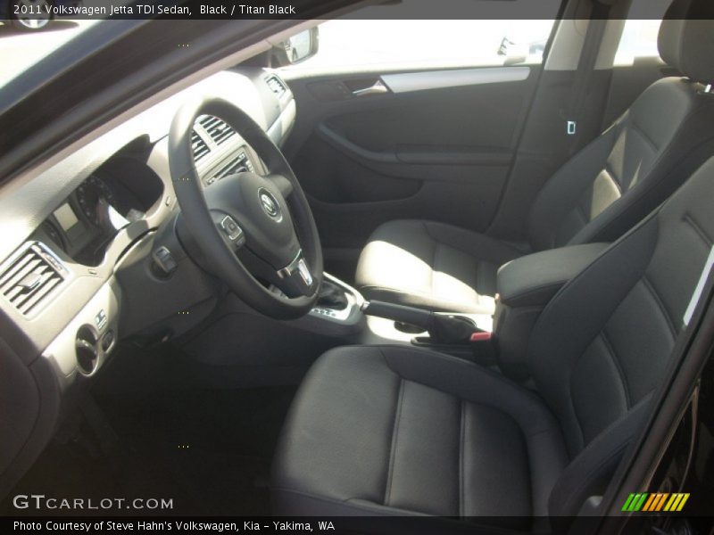 Black / Titan Black 2011 Volkswagen Jetta TDI Sedan