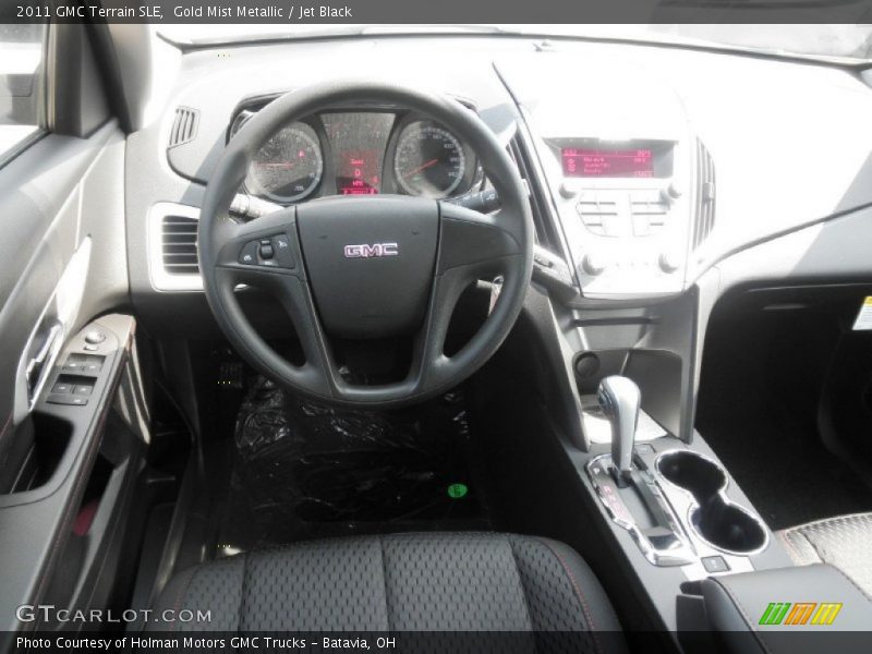 Gold Mist Metallic / Jet Black 2011 GMC Terrain SLE